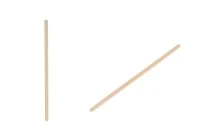 Ξυλάκια γενικής χρήσης 140x5x1 mm - πακέτο 1000 τμχ