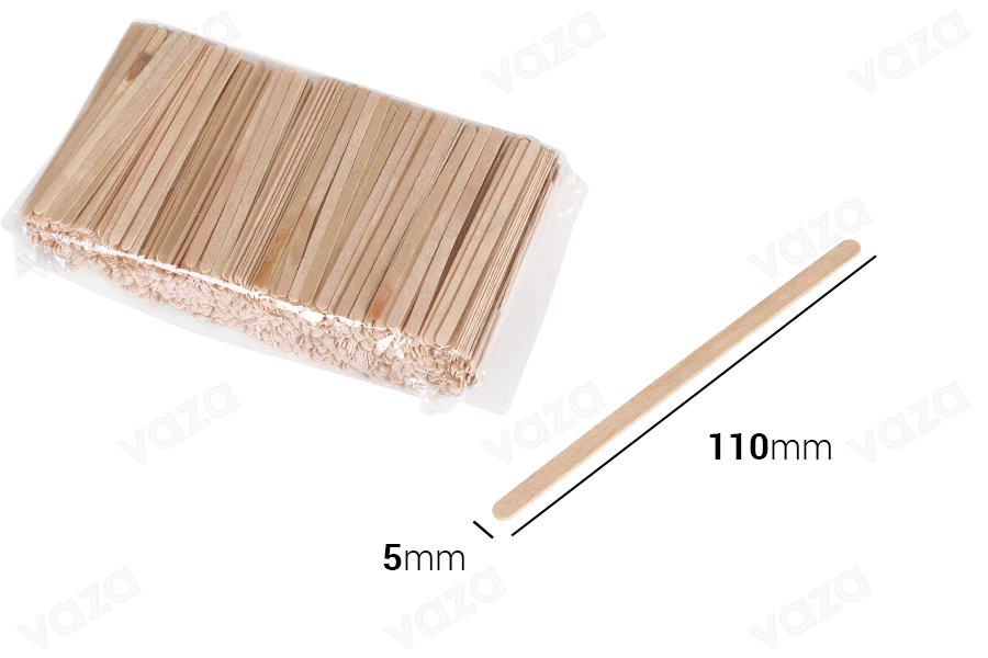Ξυλάκια γενικής χρήσης 110x5x1 mm - πακέτο 1000 τμχ-εικόνα_διαστάσεις