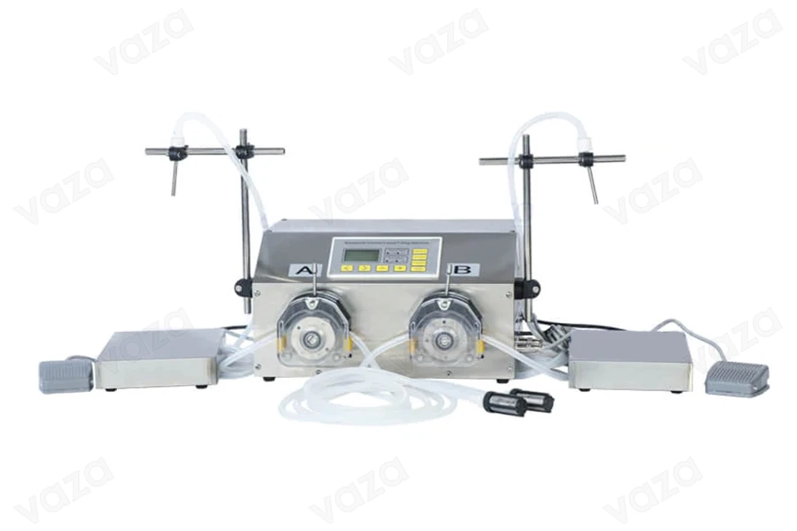 Liquid filling machine with peristaltic pump and weighing function (30 - 6000 ml, double nozzle)-εικόνα_προϊοντική