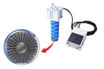 Outil pour sceller les vaporisateurs dans les flacons de parfum avec fermeture à sertir (à l'aide d'air comprimé) Outil pour sceller les vaporisateurs dans les flacons de parfum avec fermeture à sertir (à l'aide d'air comprimé)