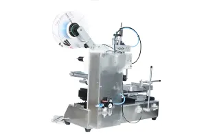 Etichettatrice  semiautomatica per l'applicazione di etichette su superfici piane.-2