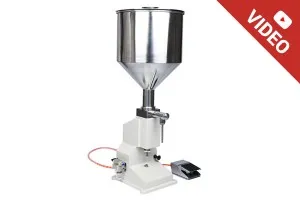 Riempitrice per barattoli per creme con l’uso d’aria compresssa (50ml)
