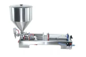 Machine de remplissage pour liquides et crèmes (10-100 ml) à air comprimé-2
