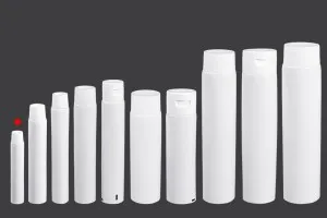 Tubetto in plastica da 5 ml con rivestimento interno in alluminio e tappo a vite - 12 pz-3