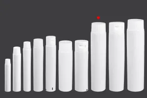 Tube en plastique de 100 ml avec revêtement intérieur en aluminium et bouchon à vis - 12 pcs-3