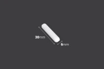 Μαγνητική ράβδος ανάδευσης 6x30 mm - 6 τμχ