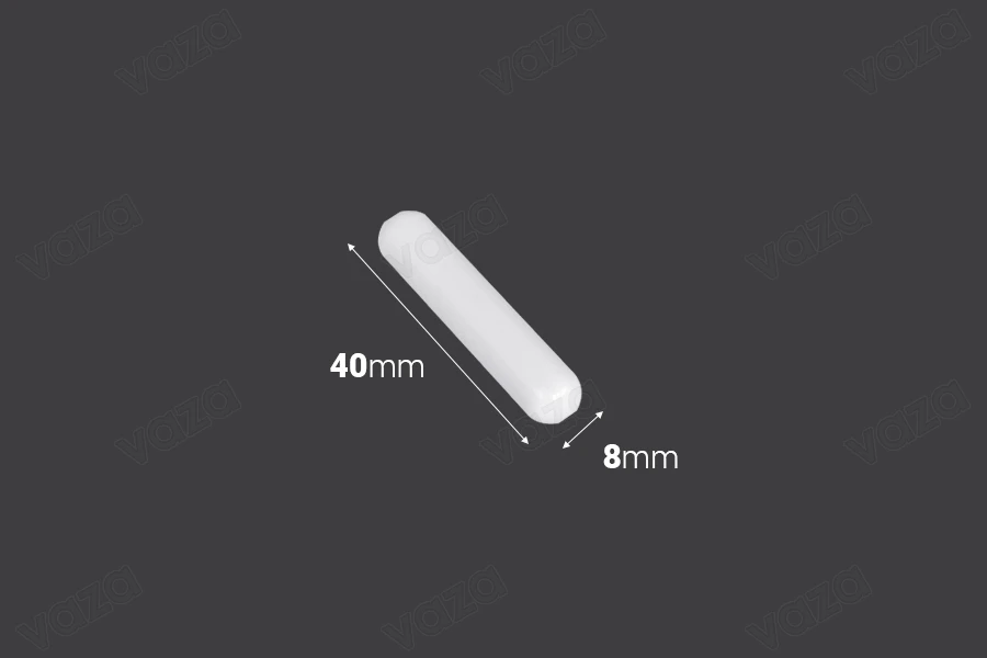 Μαγνητική ράβδος ανάδευσης 8x40 mm - 6 τμχ-εικόνα_διαστάσεις