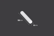 Barreau magnétique 8x50 mm - 6 pcs