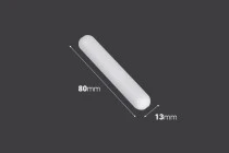 Μαγνητική ράβδος ανάδευσης 13x80 mm - 3 τμχ