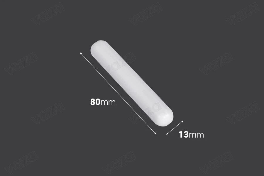 Magnetic stirring bar in size 13x80 mm - 3 pcs Magnetic stirring bar in size 13x80 mm - 3 pcs-image_dimensions