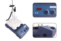 Agitateur magnétique de liquides avec unité de chauffage en céramique (température max. 550°C) Agitateur magnétique de liquides avec unité de chauffage en céramique (température max. 550°C)