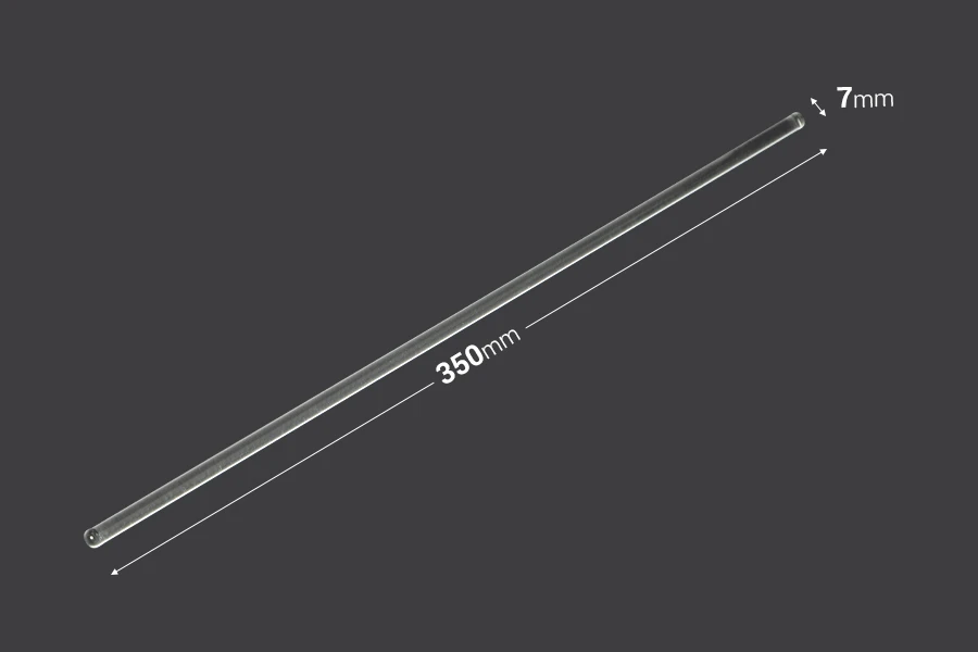 Γυάλινη ράβδος ανάδευσης 7x350 mm - 6 τμχ