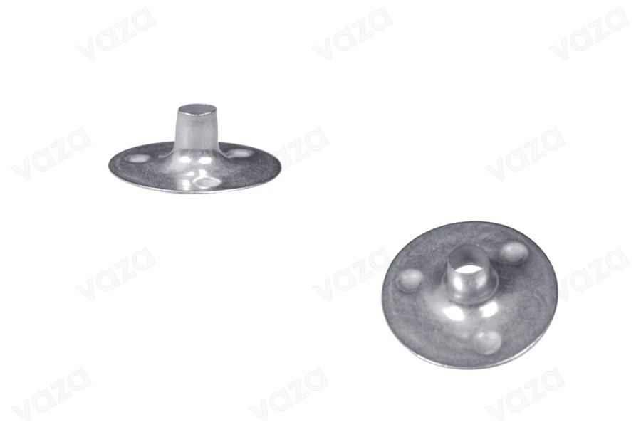 Metal bases for cotton candle wicks - 100 pcs-image_product