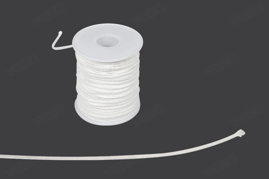 Cotton wicks for candles - roll of 60 meters (diameter 3mm)-image_product
