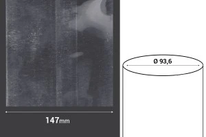 Cappuccio termoretraibile largo 147 mm - al misuratore di corrente (Φ 89,2)-2