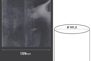 Cappuccio termoretraibile largo 159 mm - al misuratore di corrente (Φ 101,3)-2