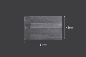 Καψύλιο 42x61 mm θερμοσυρρικνούμενο διάφανο για μπουκαλάκι 10 ml - 20 τμχ-2