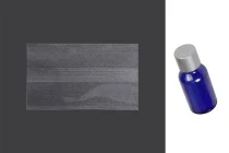 Καψύλιο 48x75 mm θερμοσυρρικνούμενο διάφανο για μπουκαλάκι 15 ml - 20 τμχ Καψύλιο 48x75 mm θερμοσυρρικνούμενο διάφανο για μπουκαλάκι 15 ml - 20 τμχ