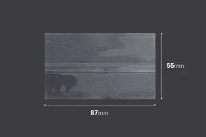 Καψύλιο 55x87 mm θερμοσυρρικνούμενο διάφανο για μπουκαλάκι 30 ml - 20 τμχ-2
