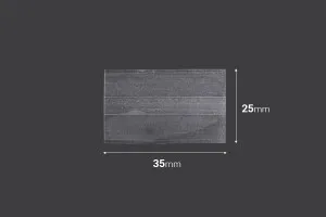 Καψύλιο 35x25 mm θερμοσυρρικνούμενο διάφανο - 20 τμχ