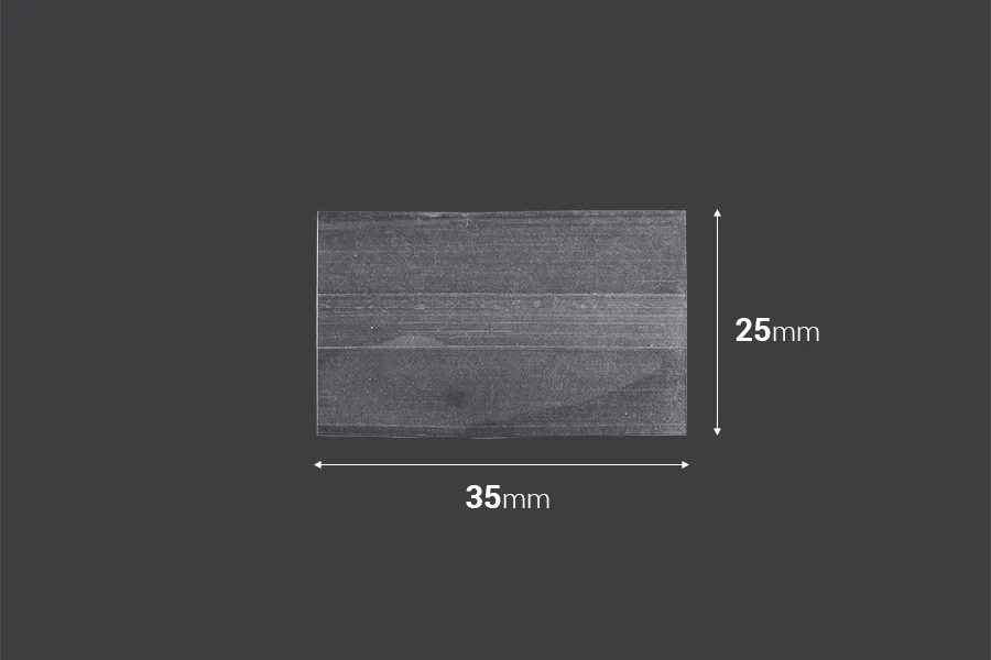 Καψύλιο 35x25 mm θερμοσυρρικνούμενο διάφανο - 20 τμχ Καψύλιο 35x25 mm θερμοσυρρικνούμενο διάφανο - 20 τμχ