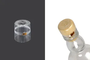 Καψύλιο 22x25 mm θερμοσυρρικνούμενο διάφανο - 20 τμχ