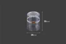 Καψύλιο 28x35 mm θερμοσυρρικνούμενο διάφανο - 20 τμχ Καψύλιο 28x35 mm θερμοσυρρικνούμενο διάφανο - 20 τμχ