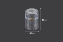 Καψύλιο 32x45 mm θερμοσυρρικνούμενο διάφανο - 20 τμχ Καψύλιο 32x45 mm θερμοσυρρικνούμενο διάφανο - 20 τμχ