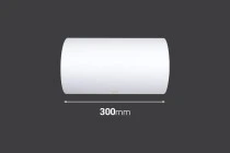 White wrapping paper in a roll of 840 meters - width 300 mm White wrapping paper in a roll of 840 meters - width 300 mm