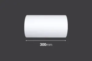 White wrapping paper in a roll of 840 meters - width 300 mm-2