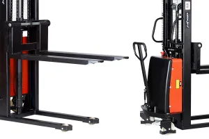 1 tons electric pallet truck (pallet lift up to 1.6 m) with electric lift-5