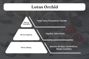 Lotus Orchid Aromatic soy candle with cotton wick (110gr)-2