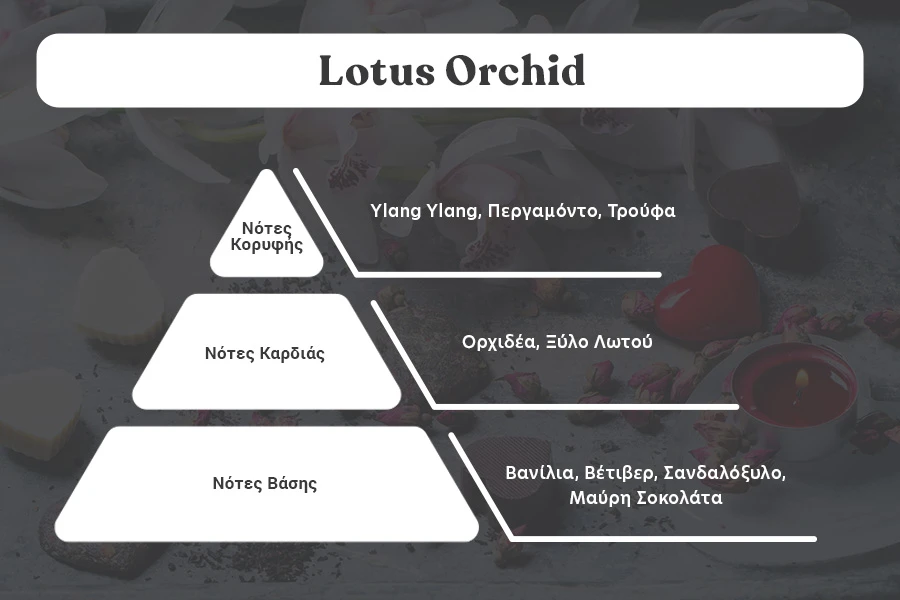 Lotus Orchid Αρωματικό κερί σόγιας με βαμβακερό φυτίλι (110gr) Lotus Orchid Αρωματικό κερί σόγιας με βαμβακερό φυτίλι (110gr)