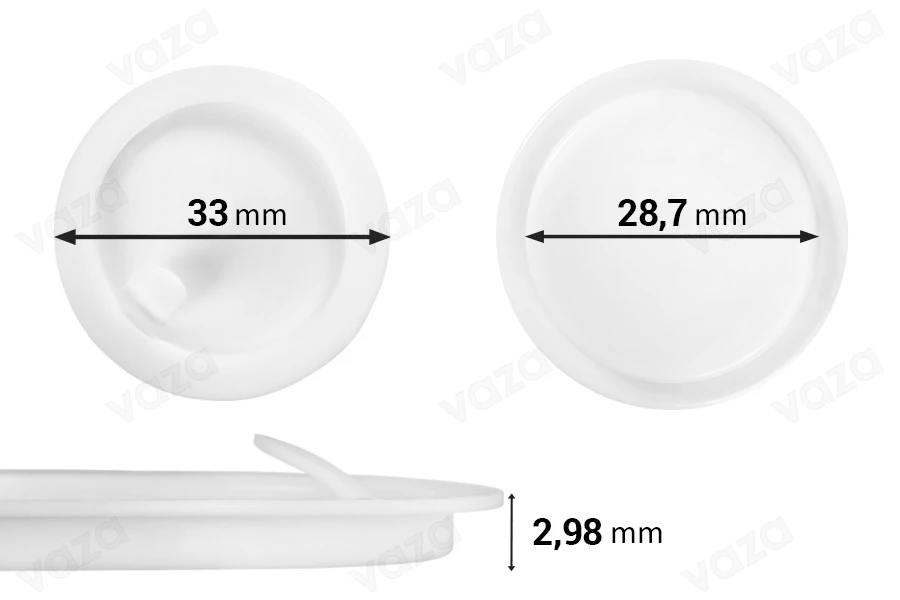 Copë litari e brendshme e kavanozit plastik (33 mm) Copë litari e brendshme e kavanozit plastik (33 mm)-imazh_produkt