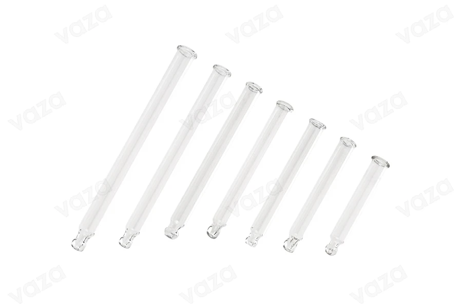 Glass dropper tube non graduated with ball tip for 5ml to 100ml droppers Glass dropper tube non graduated with ball tip for 5ml to 100ml droppers-image_product