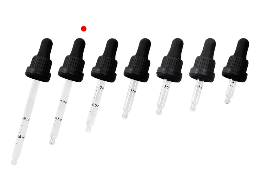Σταγονομετρητής 50 ml με μαύρο φαρδύ καπάκι ασφαλείας, διαβάθμιση και πιπίλα σε μαύρο ΜΑΤ ή γυαλιστερό χρώμα - σε ατομική συσκευασία Σταγονομετρητής 50 ml με μαύρο φαρδύ καπάκι ασφαλείας, διαβάθμιση και πιπίλα σε μαύρο ΜΑΤ ή γυαλιστερό χρώμα - σε ατομική συσκευασία