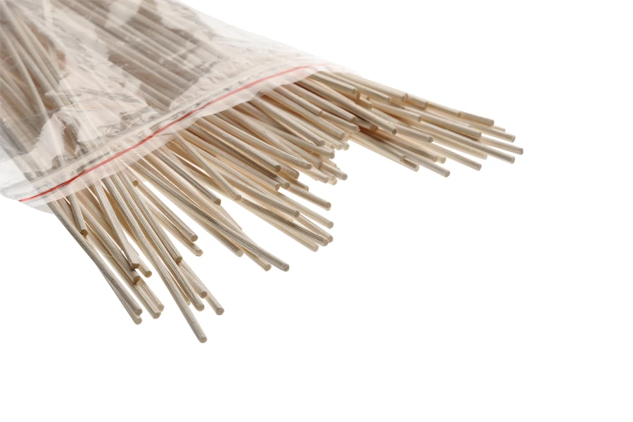 Bamboo sticks απορροφητικά κι εύκαμπτα για αρωματικά χώρου 2,75x250 mm - 100 τμχ