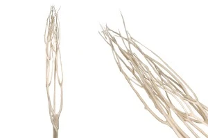 Decorative branches 1.25 m in yellow beige color - bouquet of 25 pcs-1