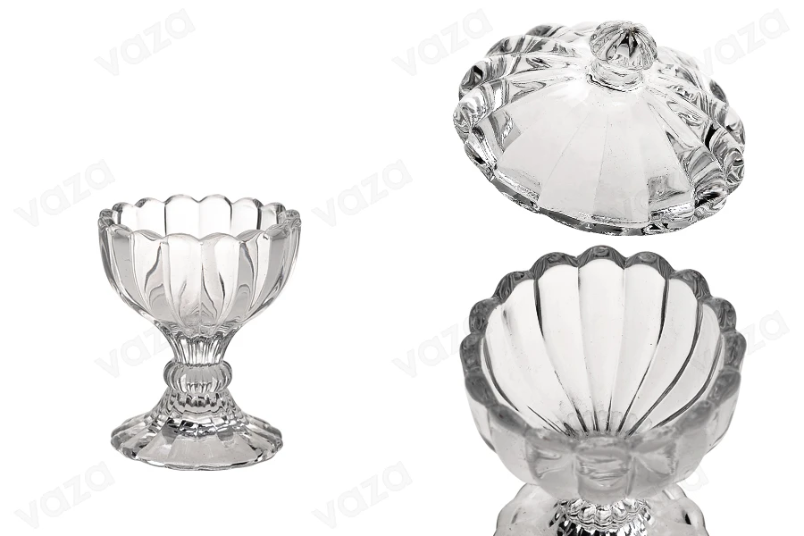 Glass beads 98x59 mm with base and lid Glass beads 98x59 mm with base and lid-image_dimensions