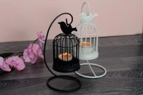 Decorative metal hanging bird cages