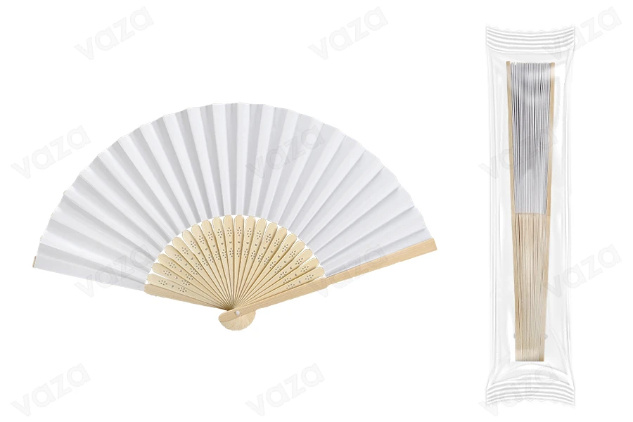 Eventails en bois pour les faveurs et la décoration des mariages et des baptêmes - emballage individuel Eventails en bois pour les faveurs et la décoration des mariages et des baptêmes - emballage individuel-εικόνα_προϊοντική