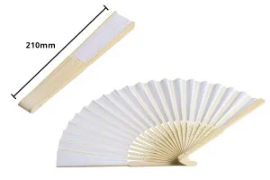 Eventails en bois pour les faveurs et la décoration des mariages et des baptêmes - emballage individuel-2