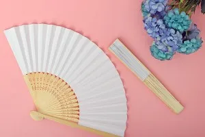 Eventails en bois pour les faveurs et la décoration des mariages et des baptêmes - emballage individuel-5