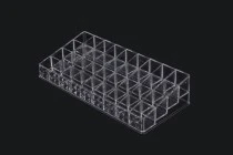 Σταντ (stand) ακρυλικό 260x120x60mm - 4 επίπεδα (36 θέσεις) Σταντ (stand) ακρυλικό 260x120x60mm - 4 επίπεδα (36 θέσεις)