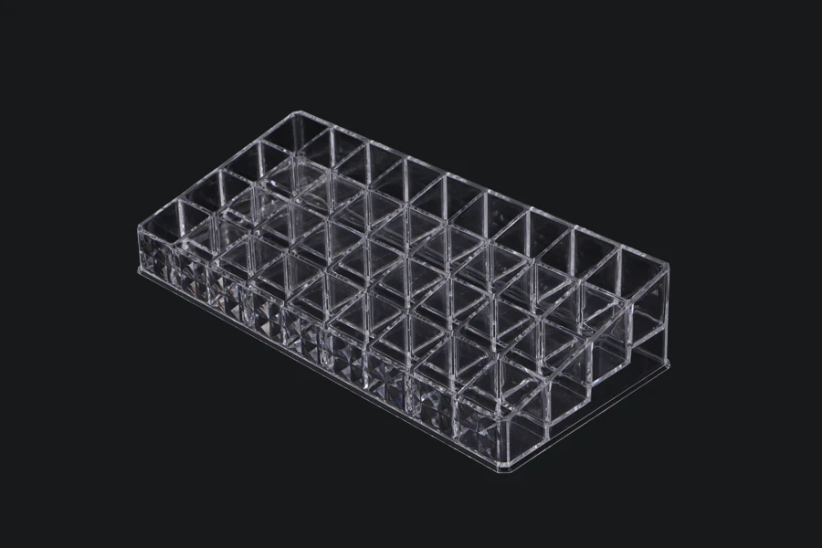 Σταντ (stand) ακρυλικό 260x120x60mm - 4 επίπεδα (36 θέσεις) Σταντ (stand) ακρυλικό 260x120x60mm - 4 επίπεδα (36 θέσεις)