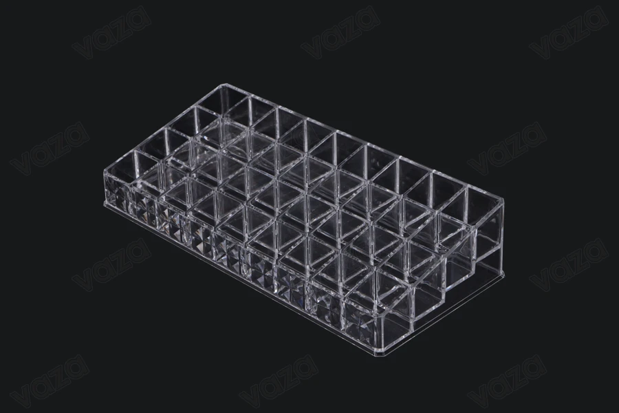 Σταντ (stand) ακρυλικό 260x120x60mm - 4 επίπεδα (36 θέσεις) Σταντ (stand) ακρυλικό 260x120x60mm - 4 επίπεδα (36 θέσεις)-εικόνα_προϊοντική