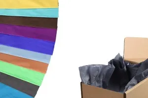 Papier crépon de 50 x 200 cm dans une variété de couleurs - 10 pcs-2