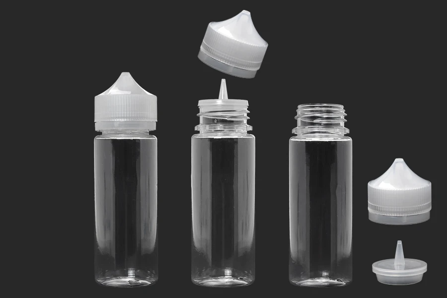 Liquid Flasche 120ml Chubby Gorilla (PET) - 50 Stücke Liquid Flasche 120ml Chubby Gorilla (PET) - 50 Stücke