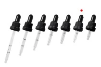 Σταγονομετρητής 10 ml με μαύρο φαρδύ καπάκι ασφαλείας, διαβάθμιση και πιπίλα σε μαύρο ΜΑΤ ή γυαλιστερό χρώμα - σε ατομική συσκευασία Σταγονομετρητής 10 ml με μαύρο φαρδύ καπάκι ασφαλείας, διαβάθμιση και πιπίλα σε μαύρο ΜΑΤ ή γυαλιστερό χρώμα - σε ατομική συσκευασία