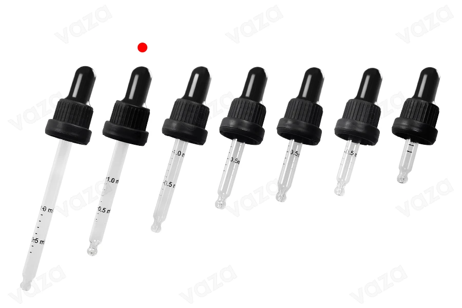 Σταγονομετρητής 50 ml με μαύρο φαρδύ καπάκι ασφαλείας, διαβάθμιση και πιπίλα σε μαύρο ΜΑΤ ή γυαλιστερό χρώμα - σε ατομική συσκευασία Σταγονομετρητής 50 ml με μαύρο φαρδύ καπάκι ασφαλείας, διαβάθμιση και πιπίλα σε μαύρο ΜΑΤ ή γυαλιστερό χρώμα - σε ατομική συσκευασία-εικόνα_σύνθεση